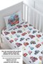 Baby Size (Without Sheets) Duvet Cover Set 100X150 cm - Cartoon Series - Racer Lightning and His Friends - 4