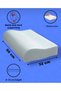 750 Gr! Orthopedic Visco Pillow Neck Flattening with Neck Support Pillow (50X32X10 cm) - 7