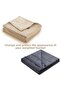 Wellsoft Quilt / Weighted Blanket Duvet Cover Double for Winter and Spring Months, 200x220cm - 4