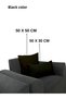 Cushion Cover Zippered Linen Look 2 Pieces (50X50 30X50) cm for Sofa