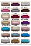 Dark Brown Color Wrinkled Sofa Cover Maxi Set 3+3+1+1 Flexible Sofa Seating Group Cover - 5