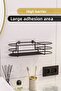 Bathroom Accessories Bathroom Organizer Adhesive Hair Dryer Blow Dryer Organizer Shelf - 6