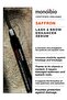 Saffron Strengthening Organic Eyebrow and Eyelash Serum - Eyebrow Plumping Eyelash Lengthening Care Oil - 3