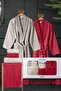 10 Piece Family Set Women's & Men's Bathrobe Set - Leopard
