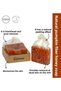 Natural Pumpkin Fiber Handmade Upright Honey Milk Soap - 2