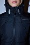 Black Regular Fit Hooded Water-Repellent Puffer Coat TWOAW26MO00000 - 5