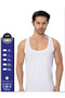 Men's 100% Cotton Undershirt - White 1001