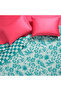 Costa Fringed Jacquard Double Cotton Bedspread 220X240 cm Green