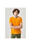 Lightweight Men's Orange Crew Neck T-Shirt - 4