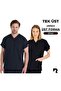 Unisex Lycra Doctor Nurse Uniform Medical Uniform Surgical Top Thin Fabric (Top)