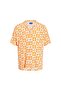 Normal Orange Patterned Men's Shirt 12241163_Jorgallery Resort Shirt Ss - 3
