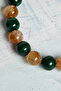 Certified Citrine and Malachite Natural Stone Bracelet – 8 mm - 5