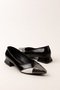 Women's Genuine Leather Stylish Short Heeled Shoes Md.2 - 8
