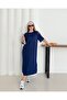 Women's Stylish and Comfortable Oversize Modal Dress with Side Slits - 5
