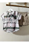 Plaid Shirt & Muslin Shorts Baby Boy Summer Set - 2