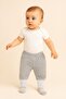 Baby Booties Pants, Self-Socking Pants, Mom's Favorite 100% Cotton Pajamas - 4