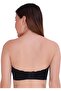 Women’s Padded Seamless Strapless Bandeau Tube Bra with Back Hook, Free Size, (Pack of 2) - 3