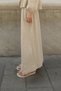 Women's Washed Cotton Muslin Elastic Long Skirt - 6