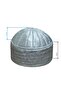 Cap, Fez, Molded Cap, Sarık, Mosque Material, Mosque Market, Imam Fez, Robe, White Cap, T118 - 3