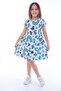 3 Printed Lycra Girls' Dress - 4