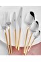 5100 Quartz Gold 12-Person 84-Piece Cutlery Set - 6