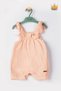 0-2 Years Old 100% Cotton Muslin Strap Strap Baby Girl Summer Jumpsuit Salmon 22403 - 2