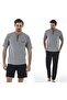 Men's Gray Groom Cot 3-Piece Jersey Pajama Set