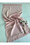 50x90cm SARRA ETAMIN FRINGED TOWEL - POWDER - 2