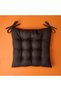 Soft Traum Sandalye Minderi - Antrasit - 40x40 cm - 3