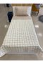 Single Double Sided Quilted Bedspread Set - 3