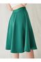 Women's Green Six Pieces Woven Bottom Bell Skirt - 5