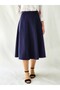 Dark Blue Six Piece Maxi Woven Belted Skirt - 5