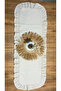 Ruffled Linen Runner Vintage 40X110 cm - 4