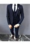 Men's Navy Blue Suit