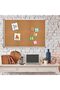Cork Board 60x45cm – Large Wall-Mounted Bulletin & Notice Board for Home, Office & School Decor - 5