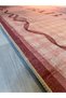 Mosso Pink Gingham Patterned Baby Text Detailed Woven Base Modern Decorative Carpet Mosso49 - 3