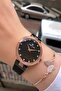 Stainless Steel Cord Women's Wristwatch, 3ATM Waterproof + Bracelet Gift - 5