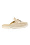 Genuine Suede Women's Buckle Slippers 700912