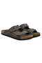 Men's Banded Leather Slippers 215020 - 7