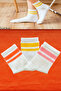 3 Pairs Women's Men's Cotton Socks – College & Sneaker Compatible Unisex White Striped Socks - 6