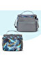 18" Set of 3 Trolley Backpack w/ Lunch Bag and Pencil Case-T Rex - 7