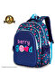 School Bag w/ Pencil Case 16" - Berry Good Blue - 3