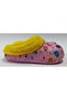 Furry Inside and Outside Eva Girl's Home, School and Street Slippers Pink - 6