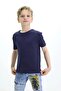 Unisex Kids Crew Neck Short Sleeve Back Printed T-Shirt - 4
