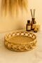100% Handmade Natural Rattan Tray, Handmade Rattan Presentation and Serving Tray (30 X 7cm) Bh24541 - 3