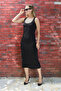 Basic Thick Strap Modal Dress - 3