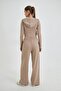 Women's Wide Leg Tailored Modal Fabric Trousers - 3