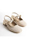 Women's Tweed Material Shoes - 3