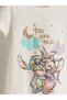 Lcw Kids Ecru Lilo & Stitch Printed Girls' T-Shirt - 5