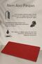 Workplace Mat Carpet Mat Red Mat Door Front Mat Apartment Exterior Door Mat Dust Dehumidifier - 3